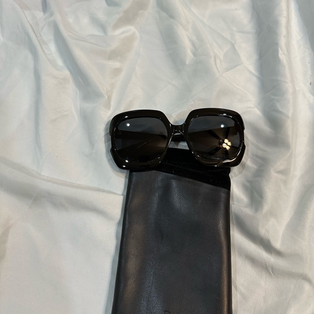 Dior Black Square Sunglasses